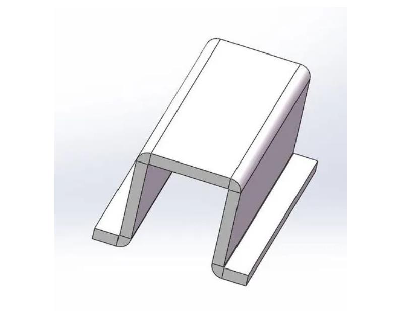 井研U型槽折弯件